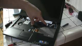 Repairing a Dell Latitude E4310 Laptop Loose hinge keyboard issue Repairification [upl. by Afihtan]