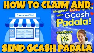 Gcash Padala  How To Send and Claim TAGALOG [upl. by Ahtelahs]