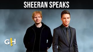 Ed Sheeran Pays Tribute to Liam Payne with Emotional Message  Entertainment News [upl. by Neyrb]