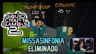 MUERTE DE MISSASINFONIA EN LOS SQUID CRAFT GAMES 2 😔 [upl. by Llet]