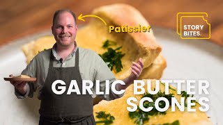 How A Chef Makes His Mums Garlic Butter Scones  StoryBites [upl. by Uon]