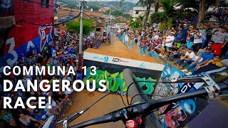 World Record of the longest Urban Downhill Track  Race Run  Medellin Colombia [upl. by Rebeka]