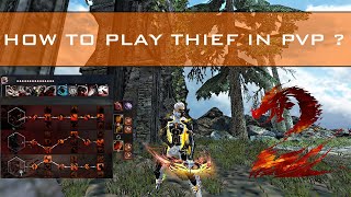 Gw2  How to play DP Thief decently in PVP  game analysis advicetips [upl. by Nunnery]