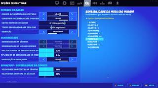 como tirar o delay pra deslizar no fortnite [upl. by Wilser]