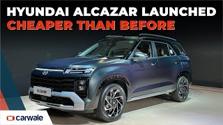 2024 Hyundai Alcazar Launched  7 Seater SUV for Rs 1499 Lakh [upl. by Nedac]