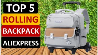 Top 5 Best Rolling Backpack in 2024 [upl. by Zurciram]