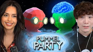 Pummel Party TURNS into MIND GAME ft Valkyrae Sykkuno Ra [upl. by Srevart992]