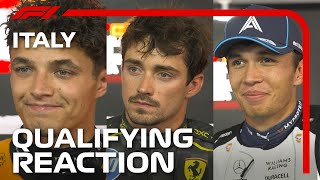 Drivers React After Qualifying  2024 Italian Grand Prix [upl. by Ahser603]