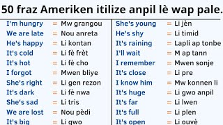 Ann aprann Pale Anglè ak Ann Pale Anglè kou Anglè ak Vokabilè Anglè  kou Anglais  Vokabilè Anglais [upl. by Cozza]