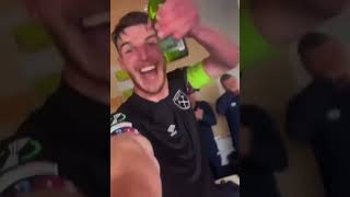 West Ham Players Do The “Bowen’s On Fire” Chant 😭😭 [upl. by Poock]