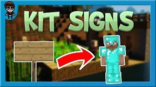 Minecraft KIT SIGNS Online Command Generator [upl. by Assilanna]