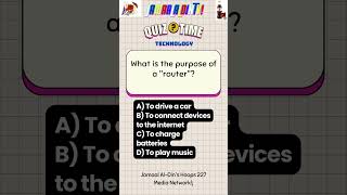 Tech Quiz🌐💡 Category TECHNOLOGY Ep10 quizoftheday techtrivia students viral JamaalAlDinTV [upl. by Oijile]