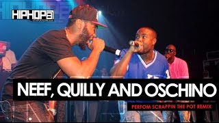 Neef Buck Quilly amp Oschino Perform quotScrappin The Pot Remix Live In Philly 6615 [upl. by Kellie]