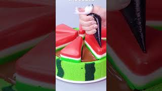 Easy Diy Watermelon Cake Idea shorts [upl. by Annette515]