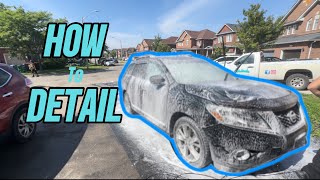 HOW TO DETAIL YOUR CAR [upl. by Phionna]