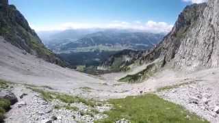 Wilder Kaiser  Wanderung zum Ellmauer Tor [upl. by Ader]