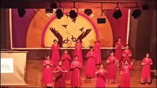 Mahabharat Dance by school girls [upl. by Callean]