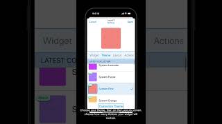 Widgetsmith Action Widgets in iOS 18 [upl. by Ful]