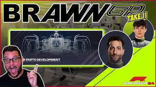 SEASON TWO  BRAWN ON FIRE   F1 Manager Create A Team  Part 16 PRE SEASON [upl. by Tshombe]