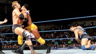 Santino Marella amp Zack Ryder vs Titus ONeil amp Darren Young [upl. by Savior]