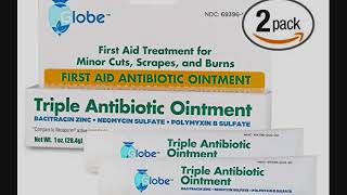 First Aid Ointment  Triple Antibiotic [upl. by Llyrehc369]