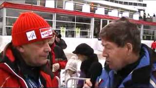 Skisprung TV Interview mit Sepp Gratzer 4Schanzentournee  31122009 [upl. by Aita771]