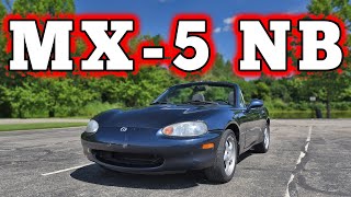 1999 Mazda Miata MX5 NB Regular Car Reviews [upl. by Esiole957]