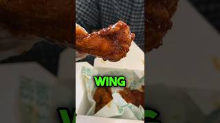 Wingstop Review Eating Wingstop’s spiciest chicken wings  Food Challenge shorts [upl. by Jerold]