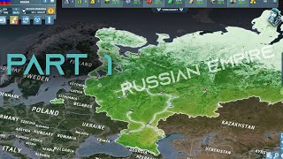 Conflict of Nations  The Russian Empire quotРоссияquot  Solo Gameplay Part 1 [upl. by Phail762]