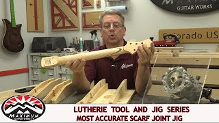 Easiest Way to Make a Scarf Joint Guitar Neck [upl. by Trainer]