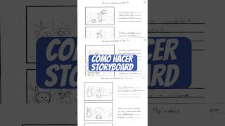 Como hacer un STORYBOARD para animación storyboard storyboarding animacion animation [upl. by Ragen]