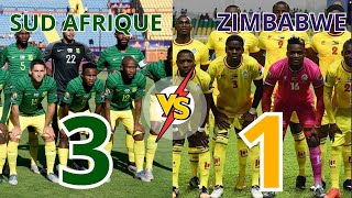 ♦️AFRIQUE DU SUD 3 VS ZIMBABWE 1  ELIMINATOIRE COUPE DU MONDE [upl. by Adnilema]