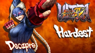 Ultra Street Fighter IV  Decapre Arcade Mode HARDEST [upl. by Toddie316]