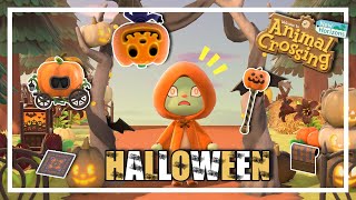 🎃 TODOS los OBJETOS y RECETAS SECRETOS de HALLOWEEN en ANIMAL CROSSING NEW HORIZONS [upl. by Rehpotsihc]