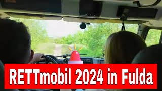 🚨RETTmobil Fulda 2024 OffroadParcours  Unimog U5023 Onride 🚑 [upl. by Frazer]