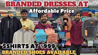 ORIGINAL BRANDED DRESSES AT LOW COST  STARTS AT ₹99 5SHIRTS AT 999 SURPLUS RUNNING COMMENTARY [upl. by Derr]