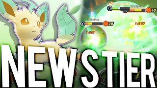 LEAFEON IS INSANE  NEW BEST SPEEDSTER  LEAFEON ALL BUILD GUIDE POKEMON UNITE [upl. by Niabi]