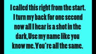 A Day To Remember A Shot In The Dark Lyrics [upl. by Sheelagh]