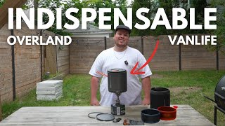 REVIEW du kit cuisine PINNACLE DUALIST HS COMPLETE  OVERLANDVANLIFE QUÉBEC [upl. by Ameer876]