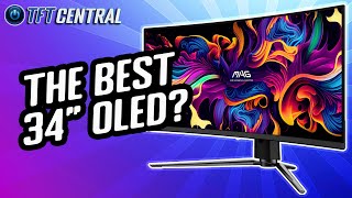 Is this the best 34” OLED monitor you can buy  MSI MAG 341CQP Review [upl. by Irdua987]