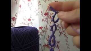 How to add more thread to your Tatting Needle Work [upl. by Ragen]