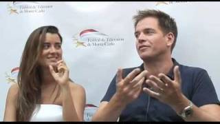 Michael Weatherly amp Cote de Pablo NCIS  Interview [upl. by Edobalo]