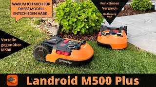 Worx Landroid M500 Plus  Ein genialer Rasenroboter [upl. by Syman]