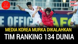 Media Korea Murka Dikalahkan Indonesia Tim Ranking 134 Dunia [upl. by Israeli46]