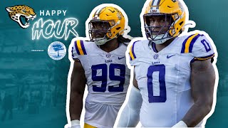 How the Jaguars Got More Physical in the Draft  Jaguars Happy Hour  Jacksonville Jaguars [upl. by Rothwell]