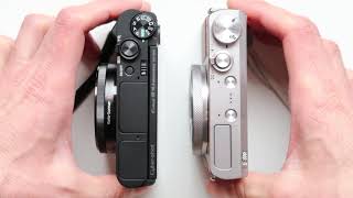 SONY DSCHX99 vs CANON G9X II Which is better [upl. by Ecnerolf]