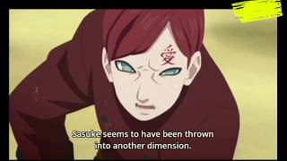 Sasuke save Boruto from Urashiki  Sasuke Gaara and Shukaku vs Urashiki English Sub [upl. by Anigriv]