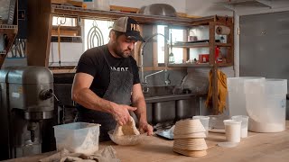 Artisan Sourdough Small Hand Mix from Start to Finish  Proof Bread [upl. by Russel950]