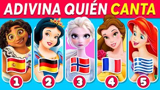 Adivina Quién Canta 🎤🎶🌎 Princesas de Disney cantando en su Idioma Nativo 🎙️ [upl. by Yoong]