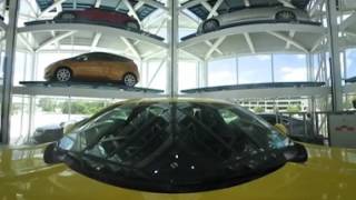 360 Inside the Carvana car vending machine [upl. by Oicram]